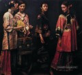 Beautés pour la route 1988 chinois Chen Yifei